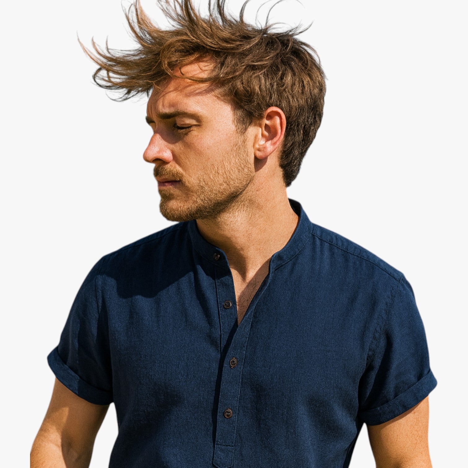 Camicia in lino da uomo - Leggerezza e stile per ogni giorno - - camicia camicia lino clothes clothes men giorno leggerezza lino men's top clothes mentops ogni stile Tops - Concept Palermo