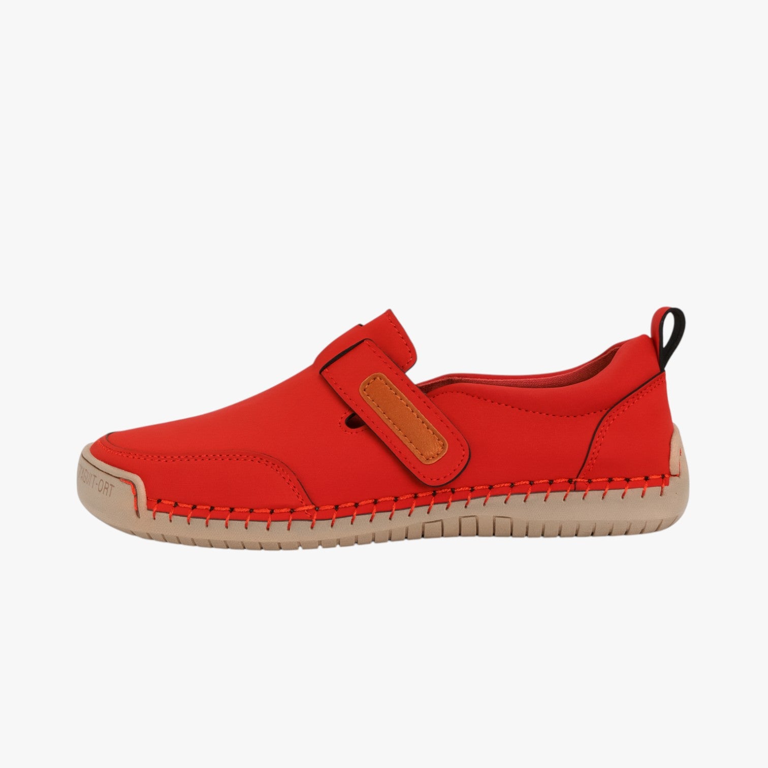 Mocassini in pelle da donna - Comfort artigianale per ogni passo - Rosso - artigianale comfort donna mocassini mocassini pelle ogni passo pelle shoes shoes for women womens shoes - Concept Palermo