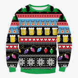 Kersttrui voor Mannen met Schattige Rendierprint voor een Feestelijke Look