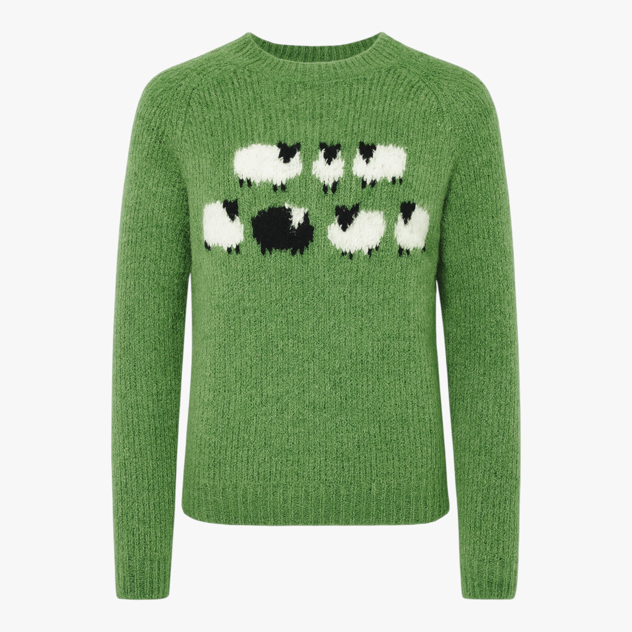 Maglione Retrò e Confortevole per un Effetto Chic Uomo - Verde - chic confortevole effetto knitted sweaters maglione maglione retr P001 retr Retro sweaters sweater sweaters uomo women cardigan women sweater - Concept Palermo