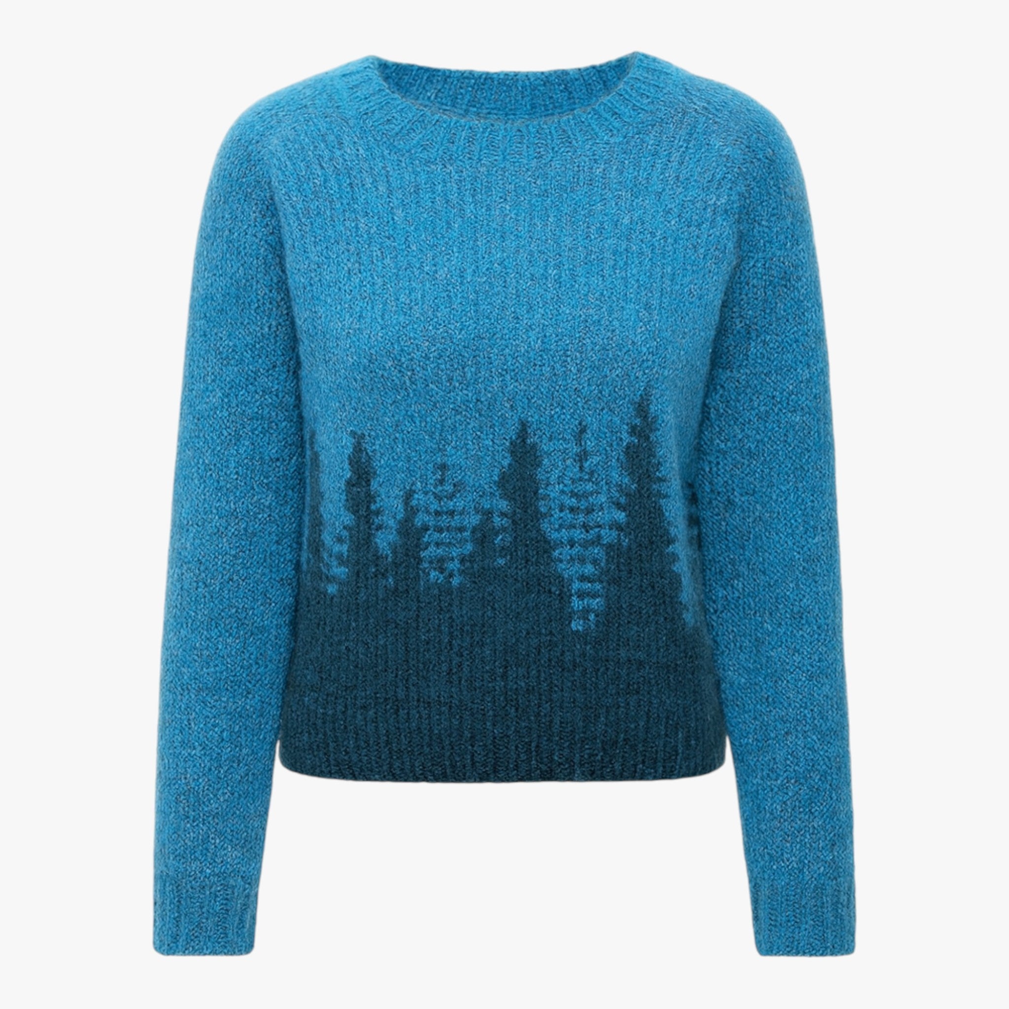 Felpa Vintage Retro Esprit per un look unico e stile - Blu Borchetti - esprit felpa felpa vintage knitted sweaters look retro Retro sweaters stile sweaters vintage - Concept Palermo