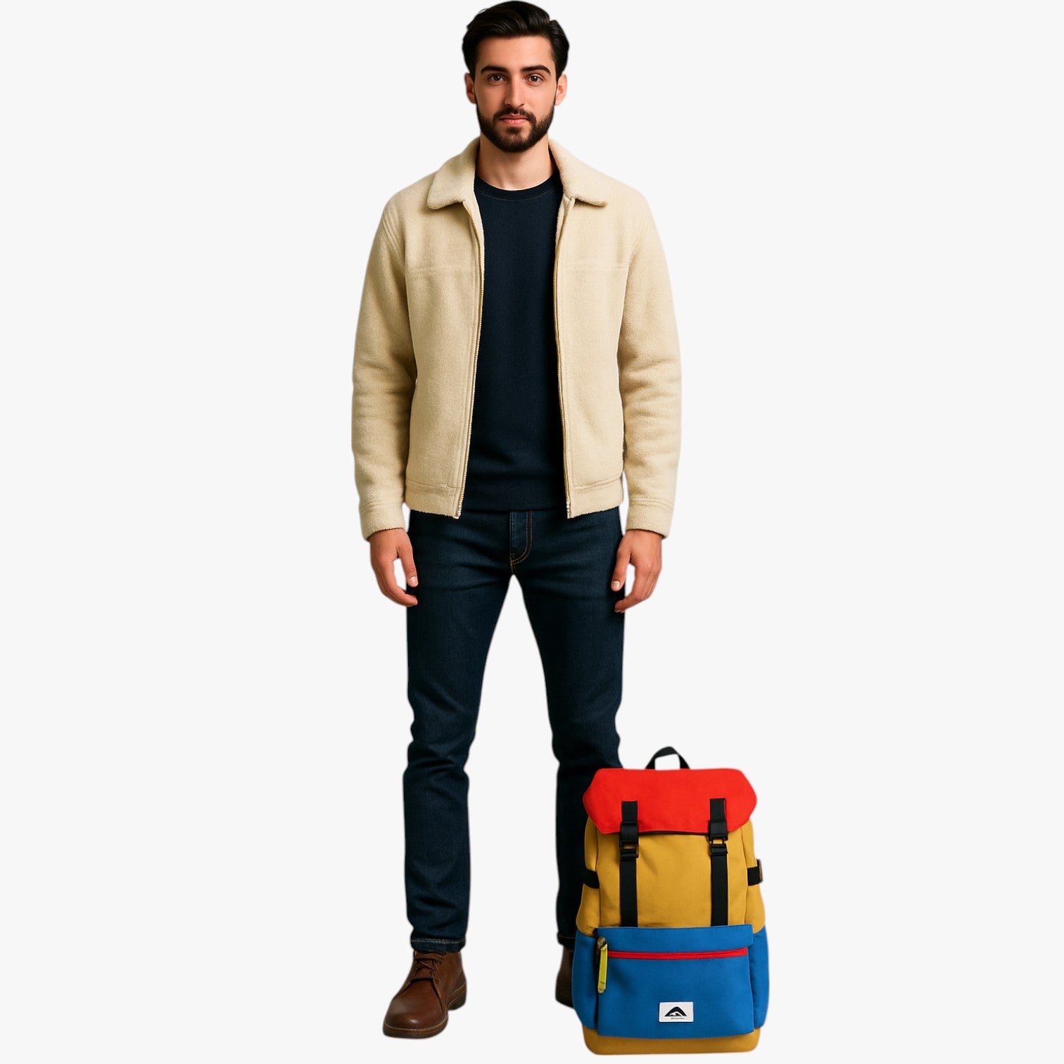 Zaino e spazioso - con fodera resistente Uomo - - Backpacks Bags fodera mens bag resistente spazioso uomo zaino zaino spazioso - Concept Palermo