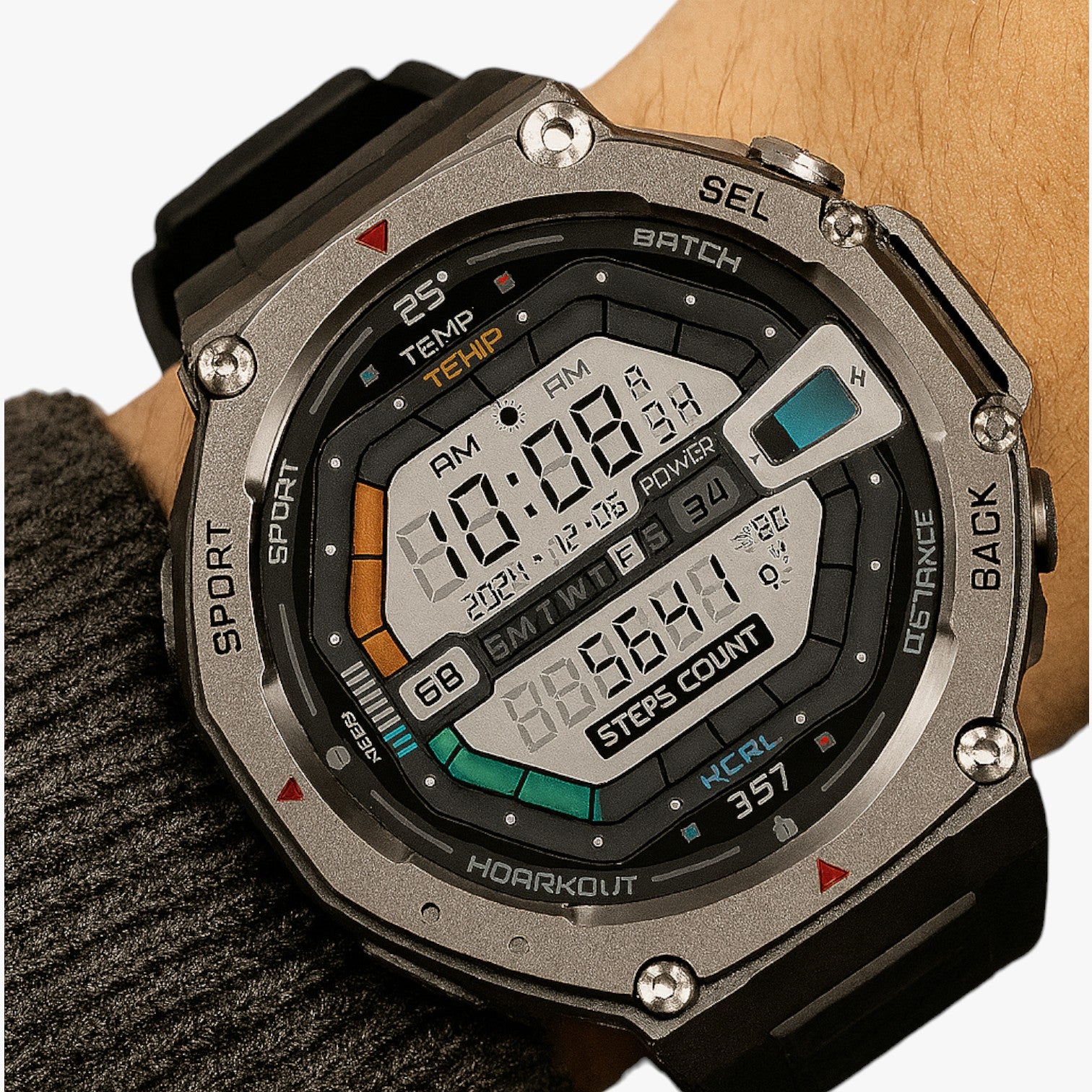 Smartwatch sportivo da uomo: chiamate, GPS e bussola con un solo tocco - - bussola chiamate Smart Watches smartwatch smartwatch sportivo solo sportivo tocco uomo watch watch for men WATCHES FOR MEN - Concept Palermo