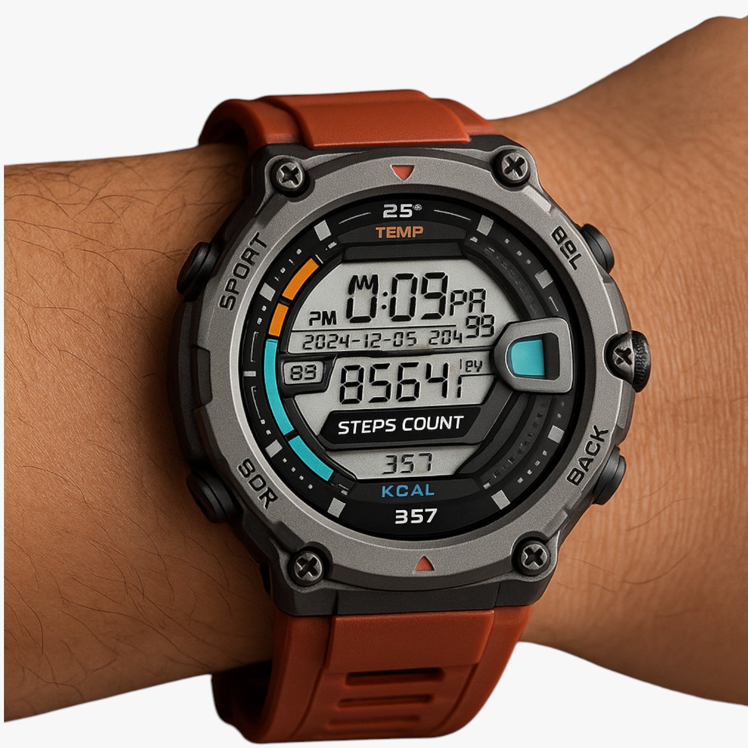 Smartwatch sportivo da uomo: chiamate, GPS e bussola con un solo tocco - - bussola chiamate Smart Watches smartwatch smartwatch sportivo solo sportivo tocco uomo watch watch for men WATCHES FOR MEN - Concept Palermo