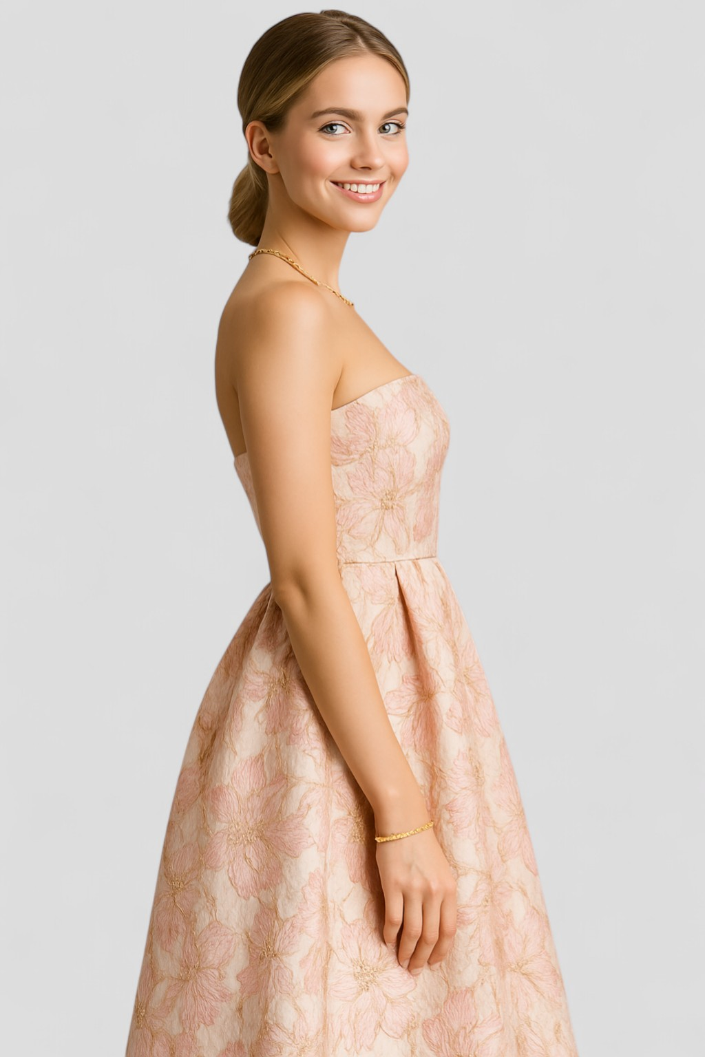 Abito Estivo Floreale Senza Spalline Donna - - abbigliamento estivo donna abiti abito abito da cerimonia estiva abito estivo abito estivo elegante abito formale floreale abito jacquard A-Line abito versatile feste donna estivo floreale outfit estivo donna spalline vestito elegante da matrimonio vestito floreale senza spalline vestito senza maniche - Concept Palermo