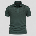 Polo Hombre Manga Corta Estival Estilo Degradado Algodón