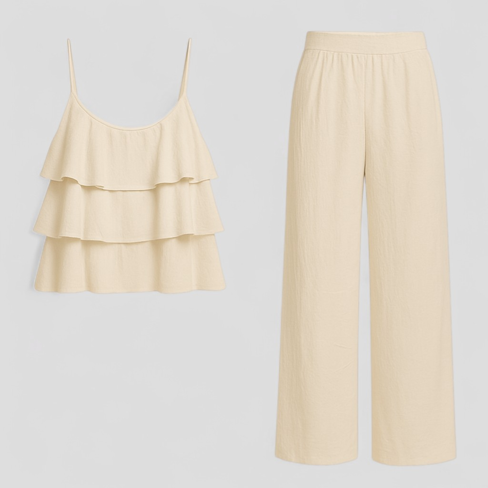 Coordinato Donna per Ogni Occasione - Beige - abbigliamento formale abbigliamento trendy coordinato coordinato donna coordinato elegante donna look raffinato moda confortevole occasione ogni outfit sets outfit versatili set di abbigliamento stile e comfort tessuti di alta qualità vestiti casual - Concept Palermo