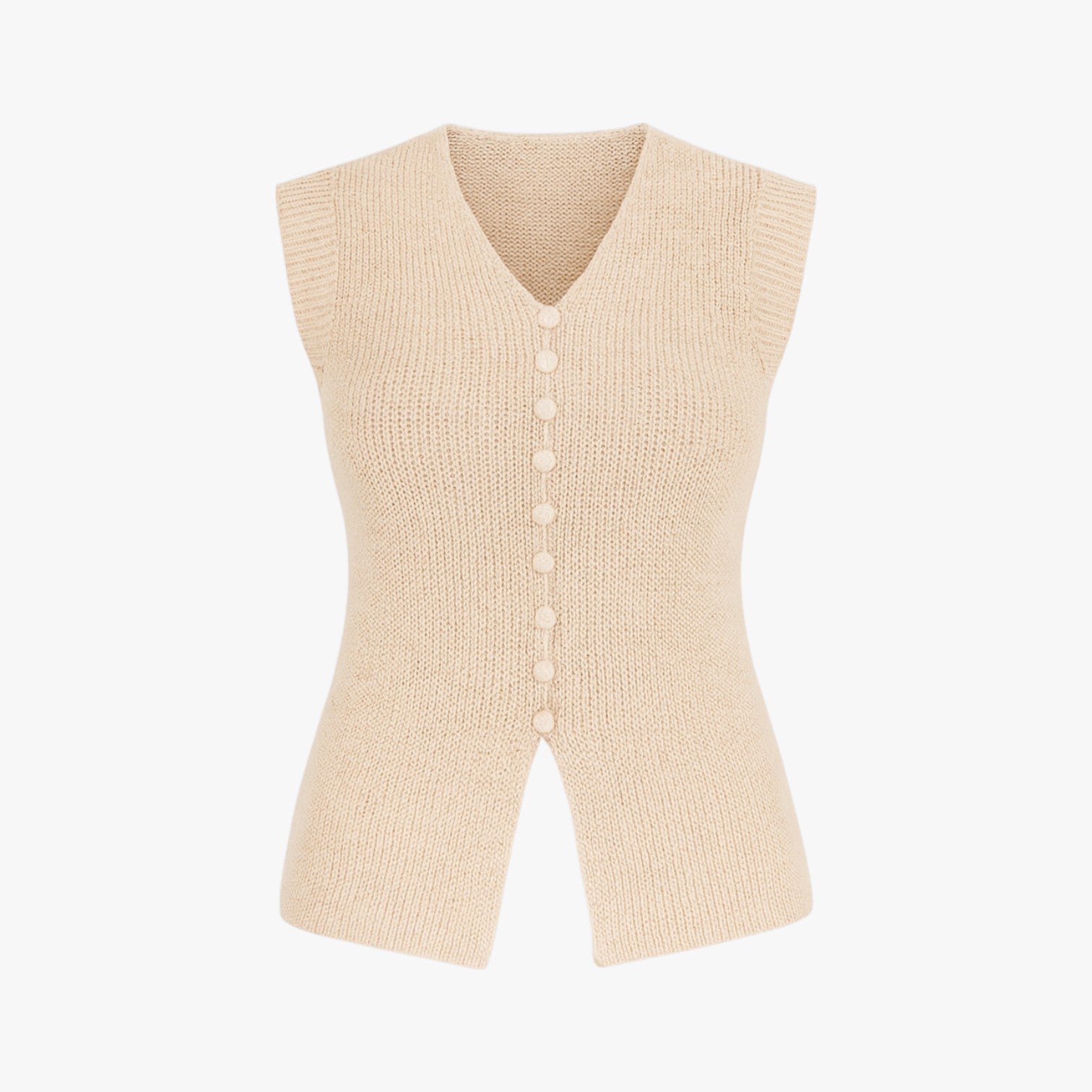 Maglione girocollo lavorato a maglia con bottoni Nero Uomo - Cachi - bottoni elegant girocollo khaki lavorato leisure maglia maglione maglione girocollo regular regular fit slight stretch spring summer sweaters & cardigans uomo women's top clothes - Concept Palermo