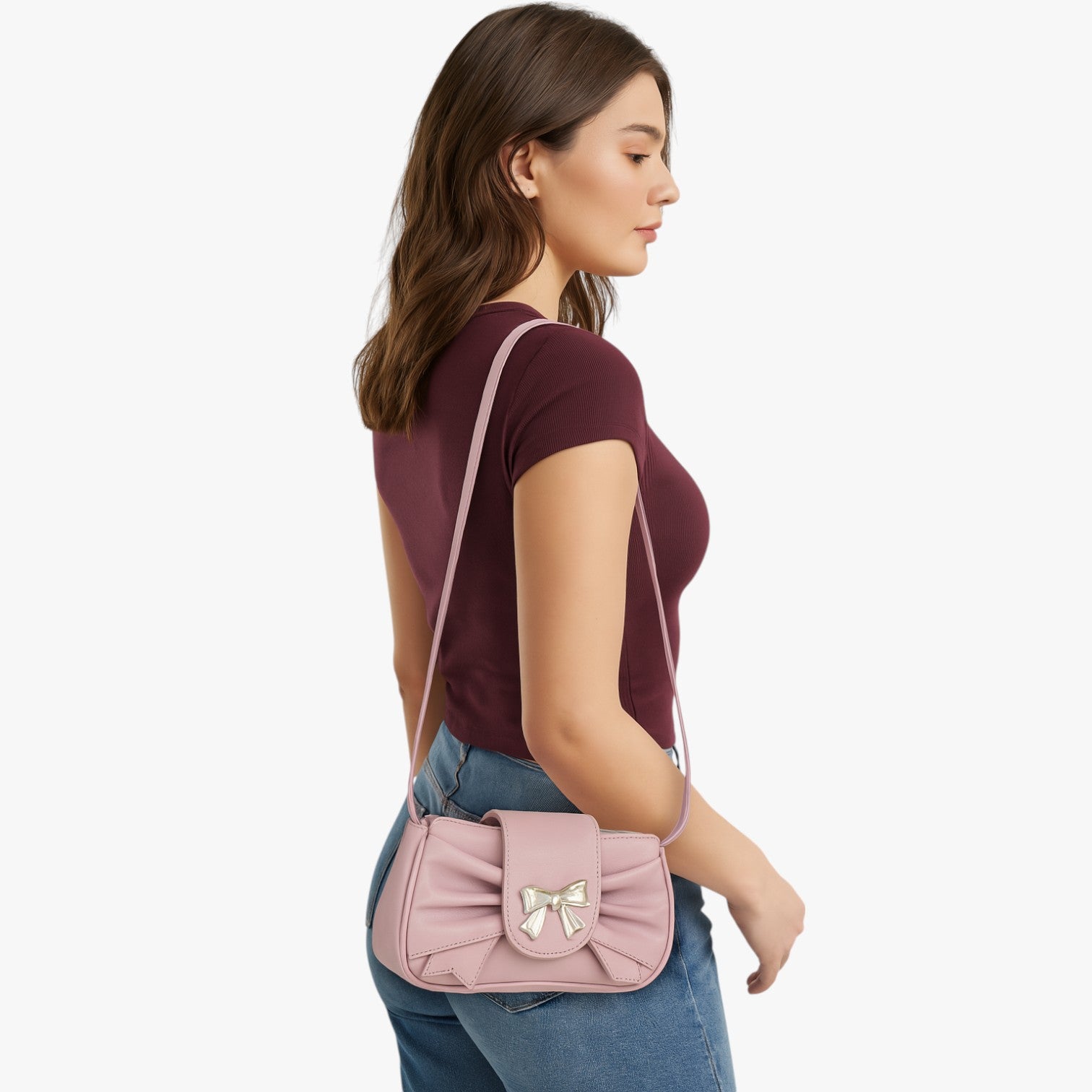 Pochette da donna – Borsa compatta ed - - Bags borsa compatta donna pochette pochette donna Shoulder Bags Women's shoulder bag - Concept Palermo