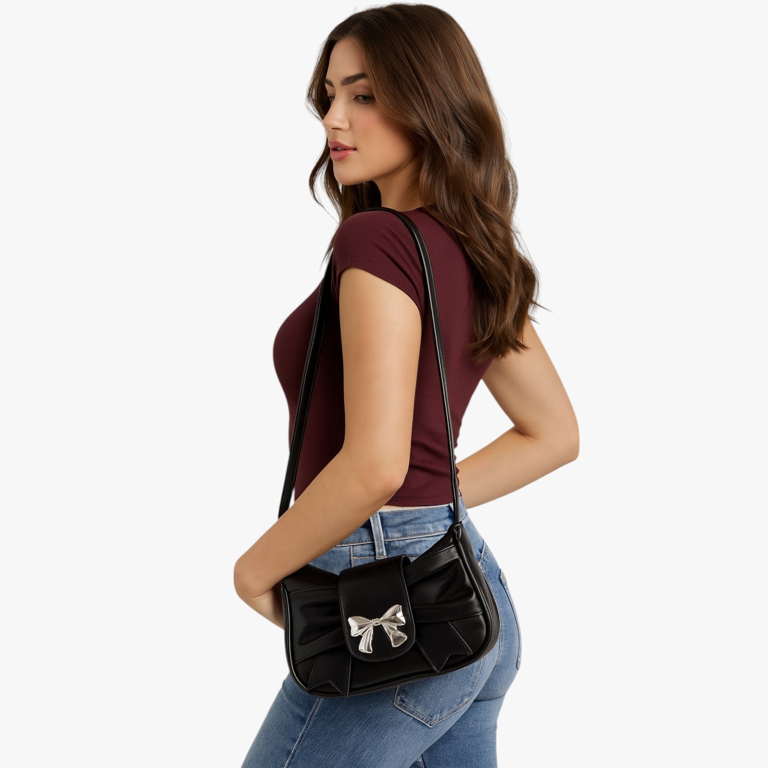 Pochette da donna – Borsa compatta ed - - Bags borsa compatta donna pochette pochette donna Shoulder Bags Women's shoulder bag - Concept Palermo