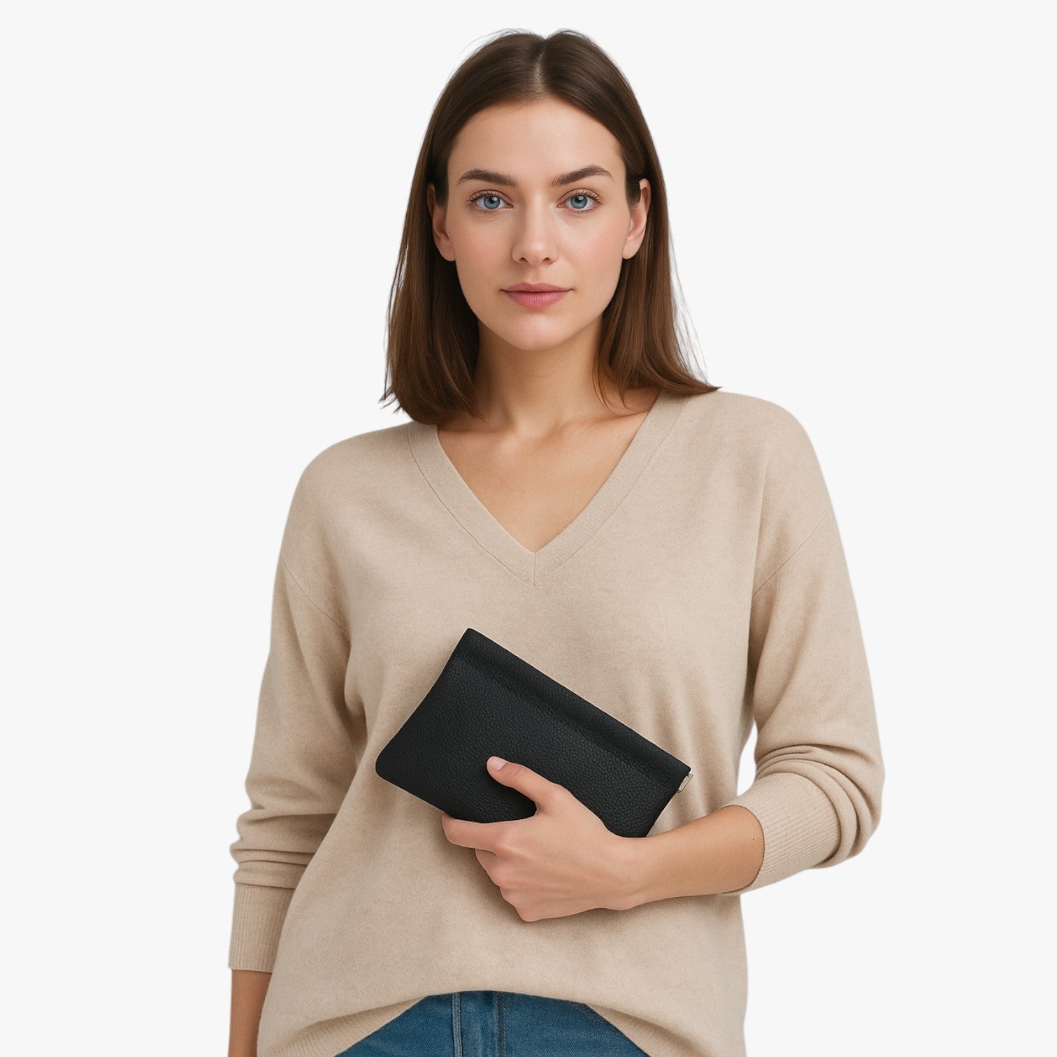 Portafoglio lungo con tracolla e porta telefono Donna - - donna porta portafoglio portafoglio tracolla telefono tracolla wallet wallets womens wallet - Concept Palermo