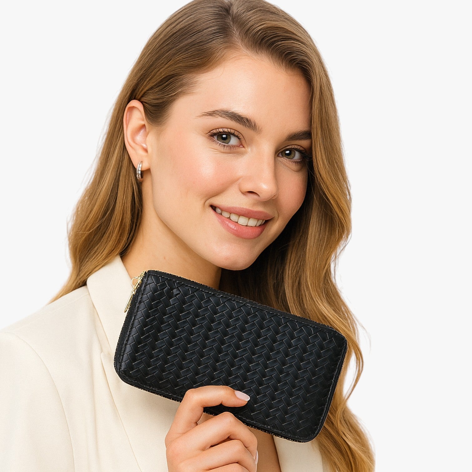 Portafoglio lungo con porta telefono e porta carte - - carte porta portafoglio portafoglio porta telefono wallet wallets womens wallet - Concept Palermo