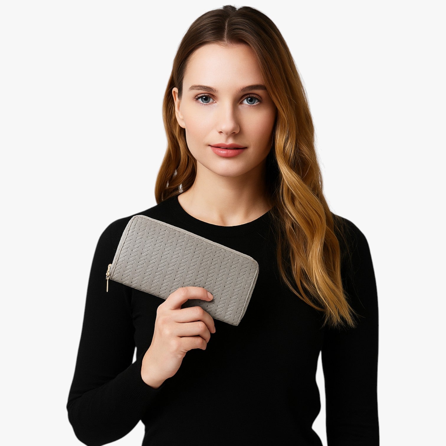 Portafoglio lungo con porta telefono e porta carte - - carte porta portafoglio portafoglio porta telefono wallet wallets womens wallet - Concept Palermo