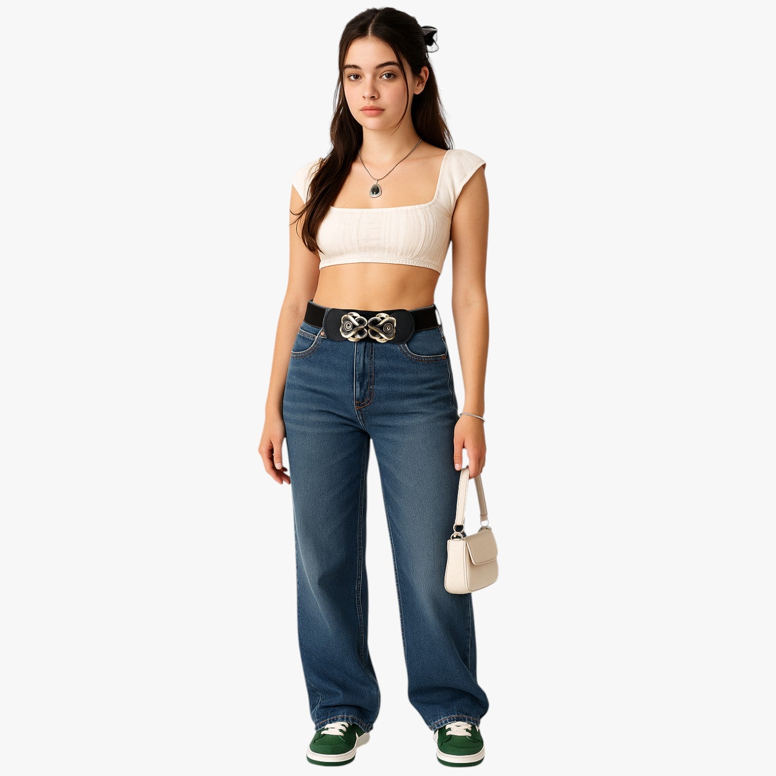 Cintura elastica decorativa per abiti e giacche Donna - - abiti Belts cintura cintura elastica decorativa donna elastica giacche waist belt for women Womens belt - Concept Palermo