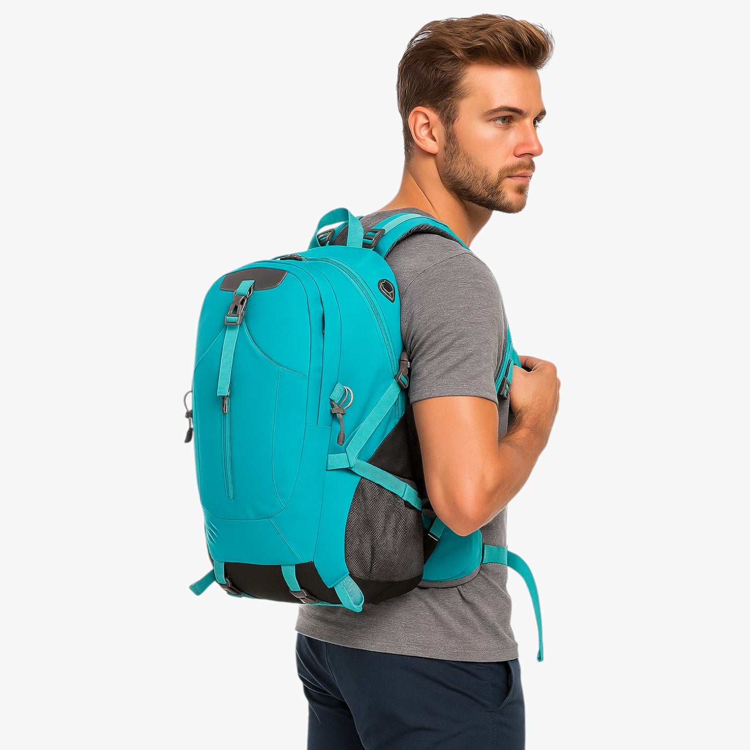 Zaino Trekking 40L con Coprizaino Impermeabile Uomo - - bag Bags bags for men coprizaino impermeabile men bag mens bag trekking uomo zaino zaino trekking - Concept Palermo