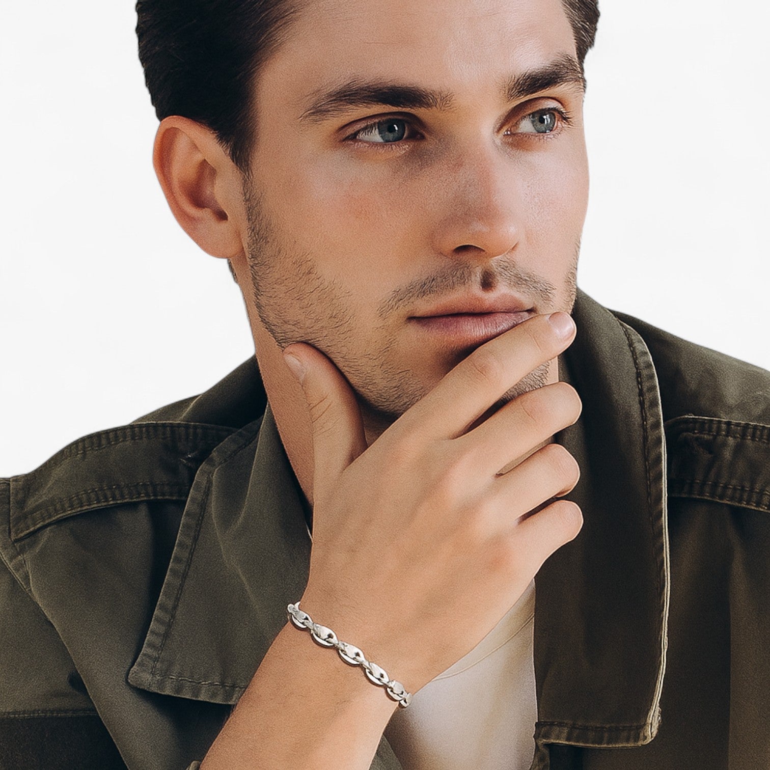 Bracciale Uomo Acciaio Impermeabile Vnox - - acciaio bracciale bracciale uomo BRACELET bracelet for men BRACELETS impermeabile jewelry mens bracelet uomo vnox - Concept Palermo
