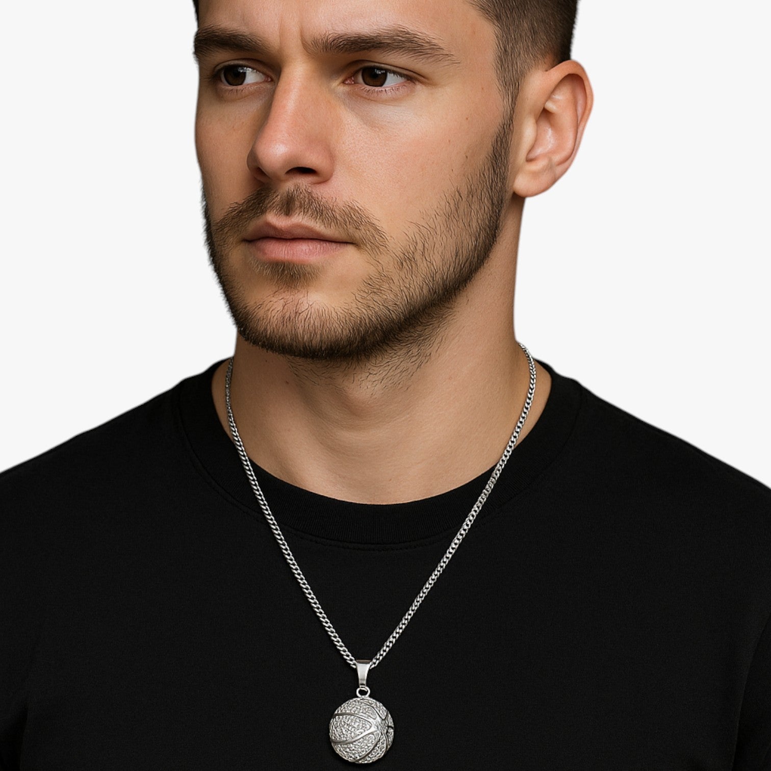Collana basket hip hop dorata Uomo - - basket collana collana basket dorata jewelry necklace necklace for men NECKLACES uomo - Concept Palermo