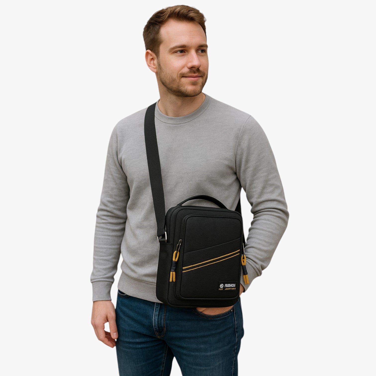 Borsa messenger antifurto da viaggio uomo - - antifurto bag Bags bags for men borsa borsa messenger Crossbody Bags mens bag messenger Shoulder & Crossbody Bags uomo viaggio - Concept Palermo