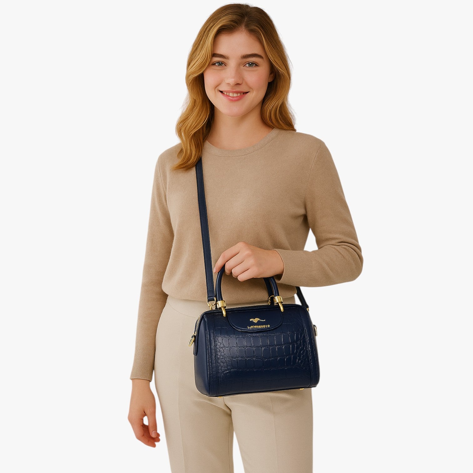 Borsa a Tracolla Grande Nera Donna in Vera Pelle Italiana - Spaziosa, Elegante e Funzionale - - Bags borse eleganza eleganza portata firmate mano portata tracolla women bag Women's handbags - Concept Palermo