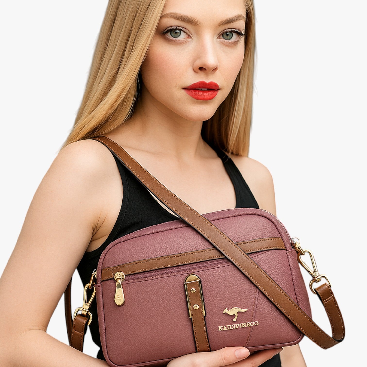 Borsa Donna Compatta in Pelle Nera, Chic e Pratica per Estate 2025 - - Bags borsa borsa donna chic compatta donna estate handbags pratica women bags Women's handbags - Concept Palermo