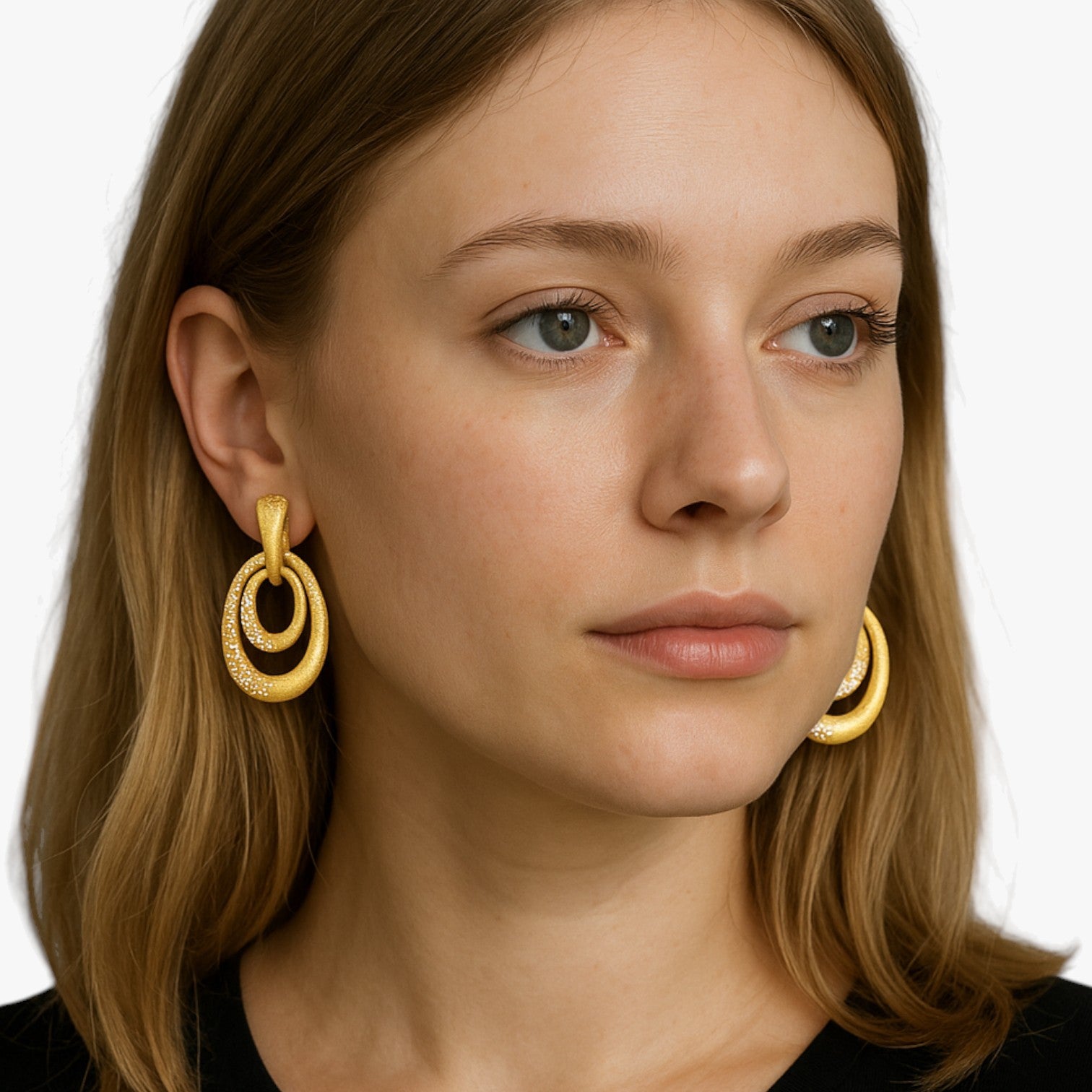 Orecchini 2025 Semplicità di Lusso Made in Italy - - EARRINGS Earrings for Women Girls italy jewelry made orecchini orecchini semplicità semplicità - Concept Palermo