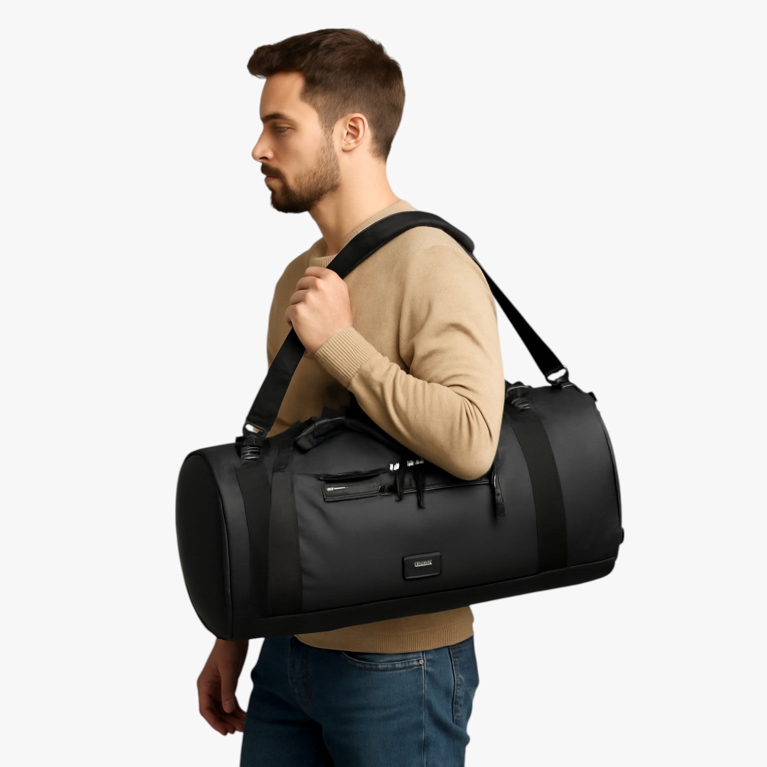 Zaino da viaggio 40L con scomparto scarpe Uomo - - Bags duffle bags mens bag scarpe scomparto uomo viaggio zaino zaino viaggio - Concept Palermo