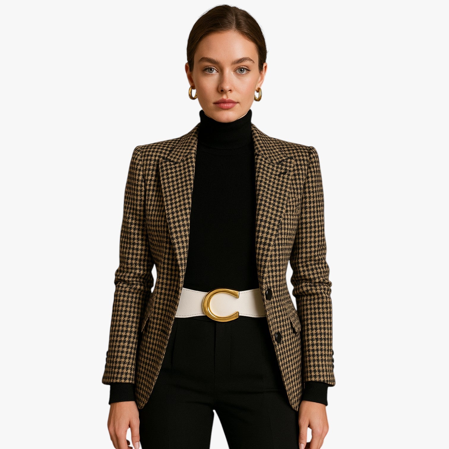 Cintura elastica larga con fibbia dorata Donna - - Belts cintura cintura elastica donna dorata elastica fibbia larga waist belt for women Womens belt - Concept Palermo