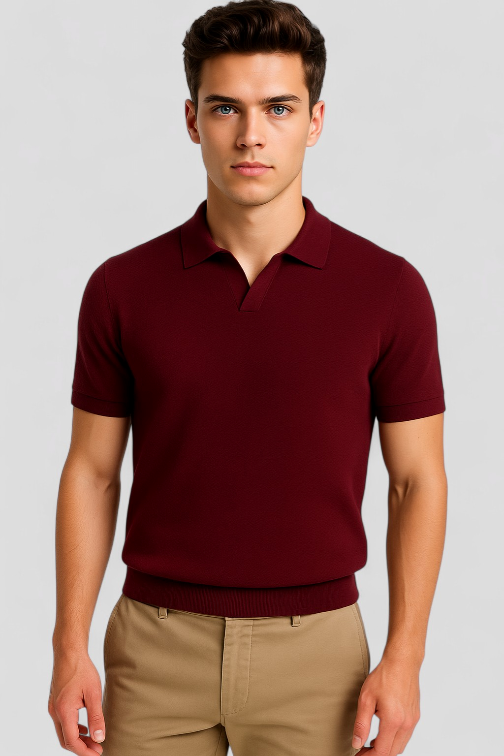 Polo Uomo Manica Corta Strutturata in Cotone - Vari Colori e Taglie - - abbigliamento maschile corta maglietta polo casual manica men's top clothes polo polo estiva polo fit slim polo in cotone polo moderno polo shirt elegante polo shirt strutturato polo shirt uomo polo uomo strutturata t-shirt con colletto uomo - Concept Palermo