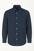 Camisa clásica de algodón de manga larga – Estilo atemporal en varios colores