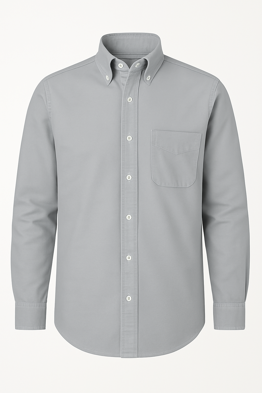 Camicia classica in cotone a maniche lunghe – Stile senza tempo in diversi colori - Grigio - camicia camicia classica classica colori cotone diversi lunghe maniche men's polo men's polo shirt Shirts und Polos - Concept Palermo