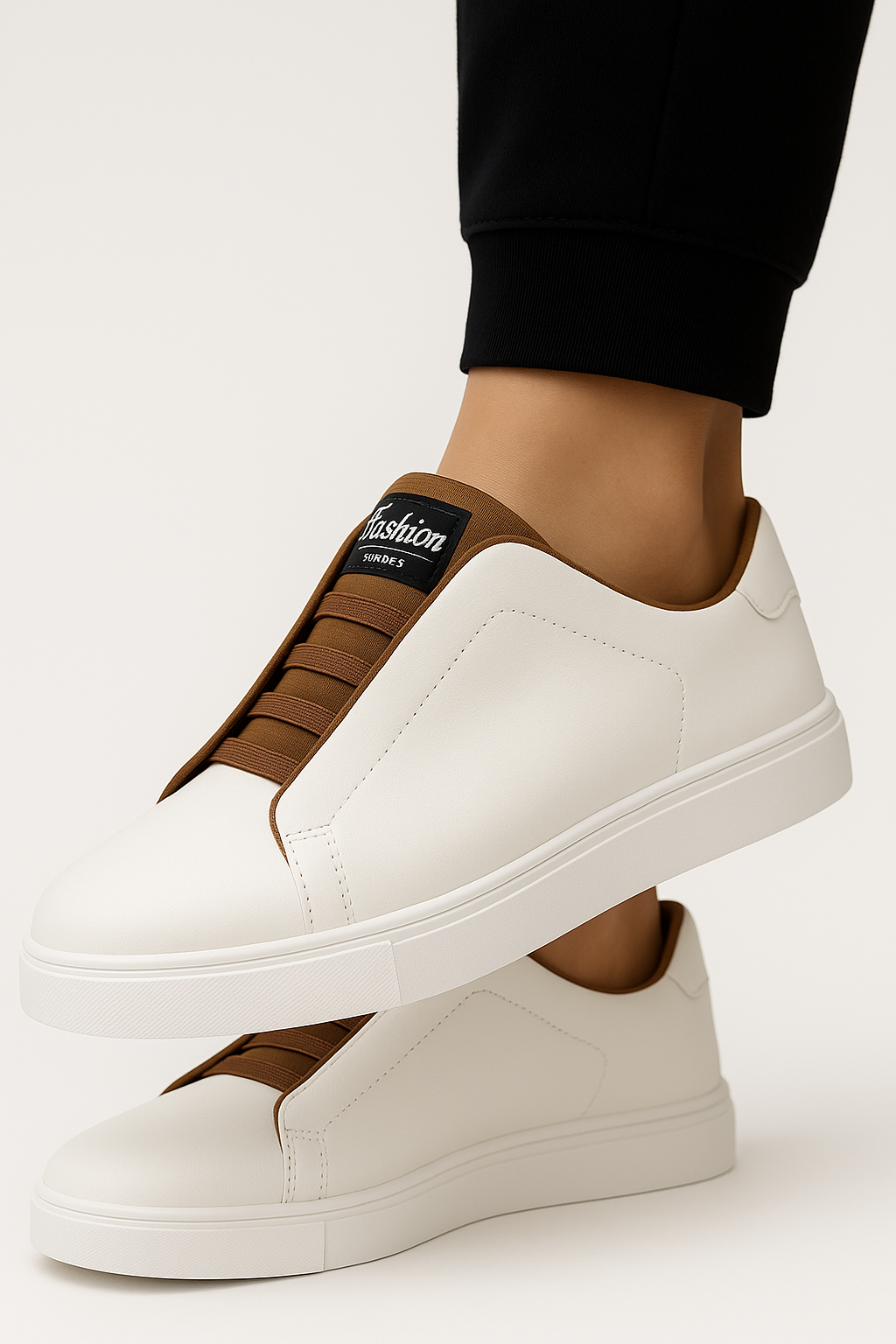 Sneaker Uomo Slip-On Leggera, Traspirante con Elastici - Comfort Quotidiano - 3 Colori Disponibili - - colori elastici eleganza Men's Shoes minimal shoes Shoes men slip sneaker sneaker uomo - Concept Palermo