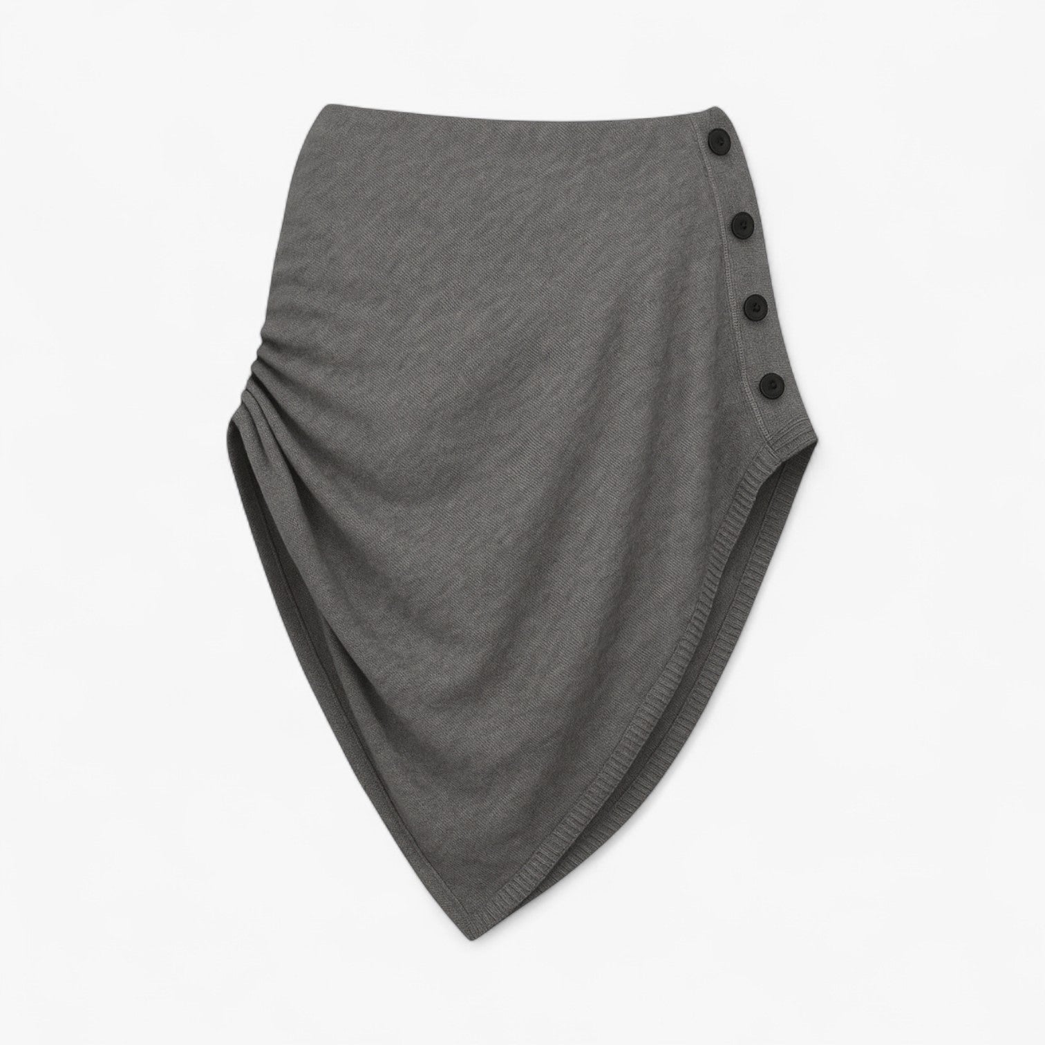 Mantella solida - Calore avvolgente in ogni cucitura - Grigio - avvolgente calore cucitura dames dames Gebreide jurken Dames jurken dames kleding Gebreide truien mantella mantella solida ogni solida women's sweater - Concept Palermo