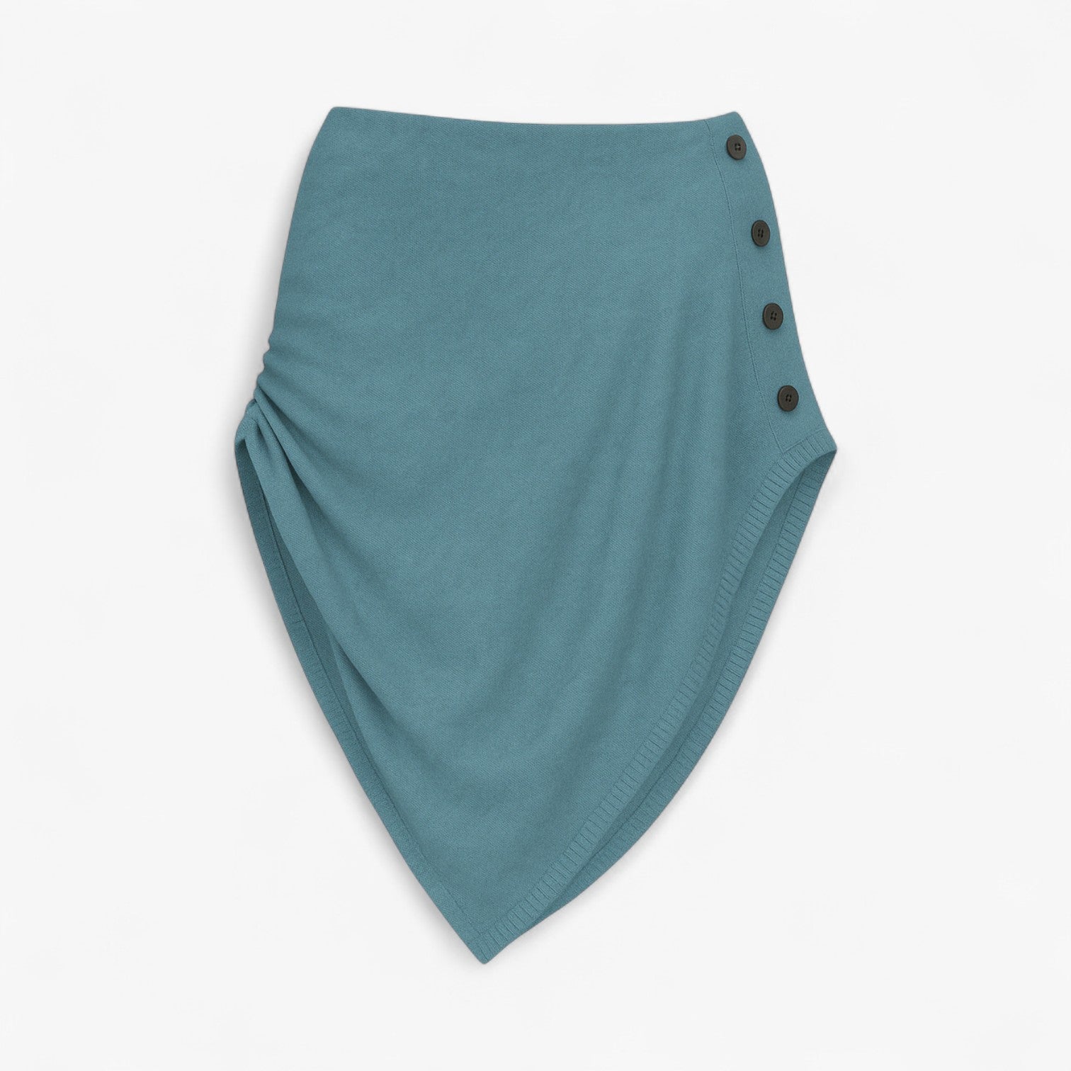 Mantella solida - Calore avvolgente in ogni cucitura - Blu pavone - avvolgente calore cucitura dames dames Gebreide jurken Dames jurken dames kleding Gebreide truien mantella mantella solida ogni solida women's sweater - Concept Palermo
