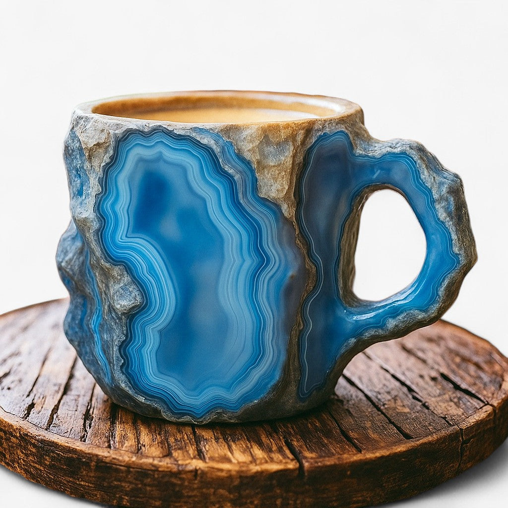 Tazza Artigianale - Unicità in Ogni Dettaglio - Blu - Bequemer Griff Besondere Momente Dekorative Tasse Elegantes Geschirr Farbige Tasse Funktionale Kunst Glatte Haptik Handgefertigte Tasse Kaffeetasse Komfort Künstlerisches Design Lässig lässig Tasse Modernes Wohnen Praktisches Design Strukturierte Oberfläche Tasse Teetasse Traditionelles Handwerk Vielseitige Nutzung Visuelles Vergnügen Wohnkultur Zeitloser Stil Ästhetische Anziehungskraft - Concept Palermo