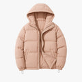 Chaqueta casual con capucha y cremallera para hombre