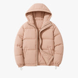 Casual herenjas met capuchon en ritssluiting
