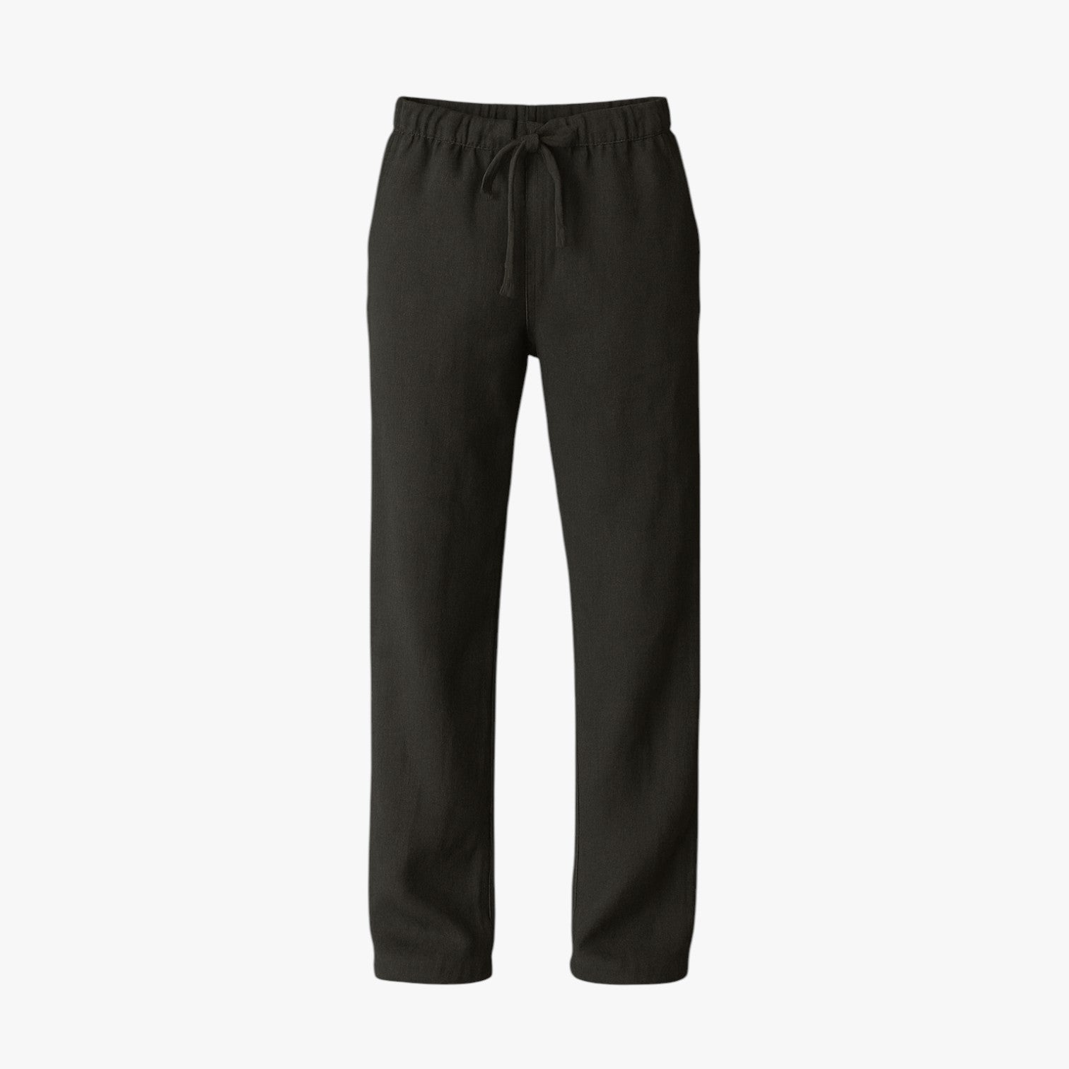 Trousers in Lino - Leggeri, Traspiranti, Versatili Uomo - Nero - 082403 1itemsoldjan16th 1sale+ 2salesplus90days bottoms-ai fashion-ai leggeri lino mode meister20240824 pants skorterimport traspiranti trousers trousers lino uomo versatili wiio - Concept Palermo
