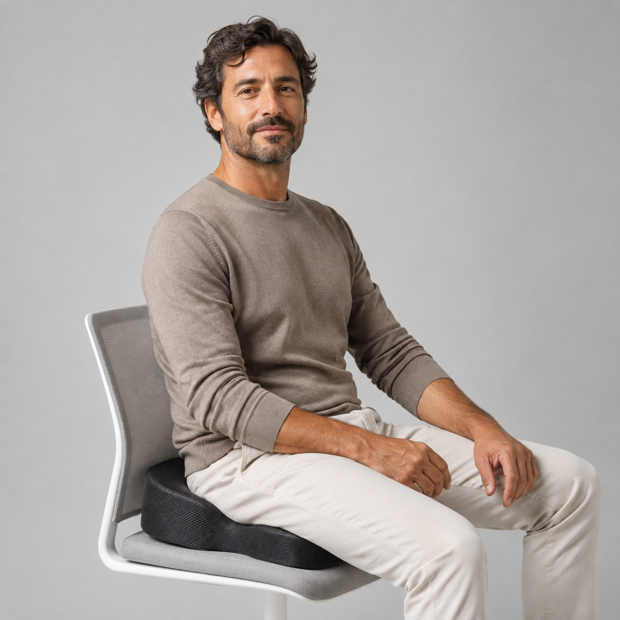 Cuscino Ortopedico Ergonomico in Memory Foam per Sedia Ufficio e Auto - Sollievo Dolore Schiena/Anca - - alla alle cushion dolori ortho comfort seat | riduce i dolori alle anche e alla schiena - € ortho pillow Pillow riduce riduce dolori schiena - Concept Palermo