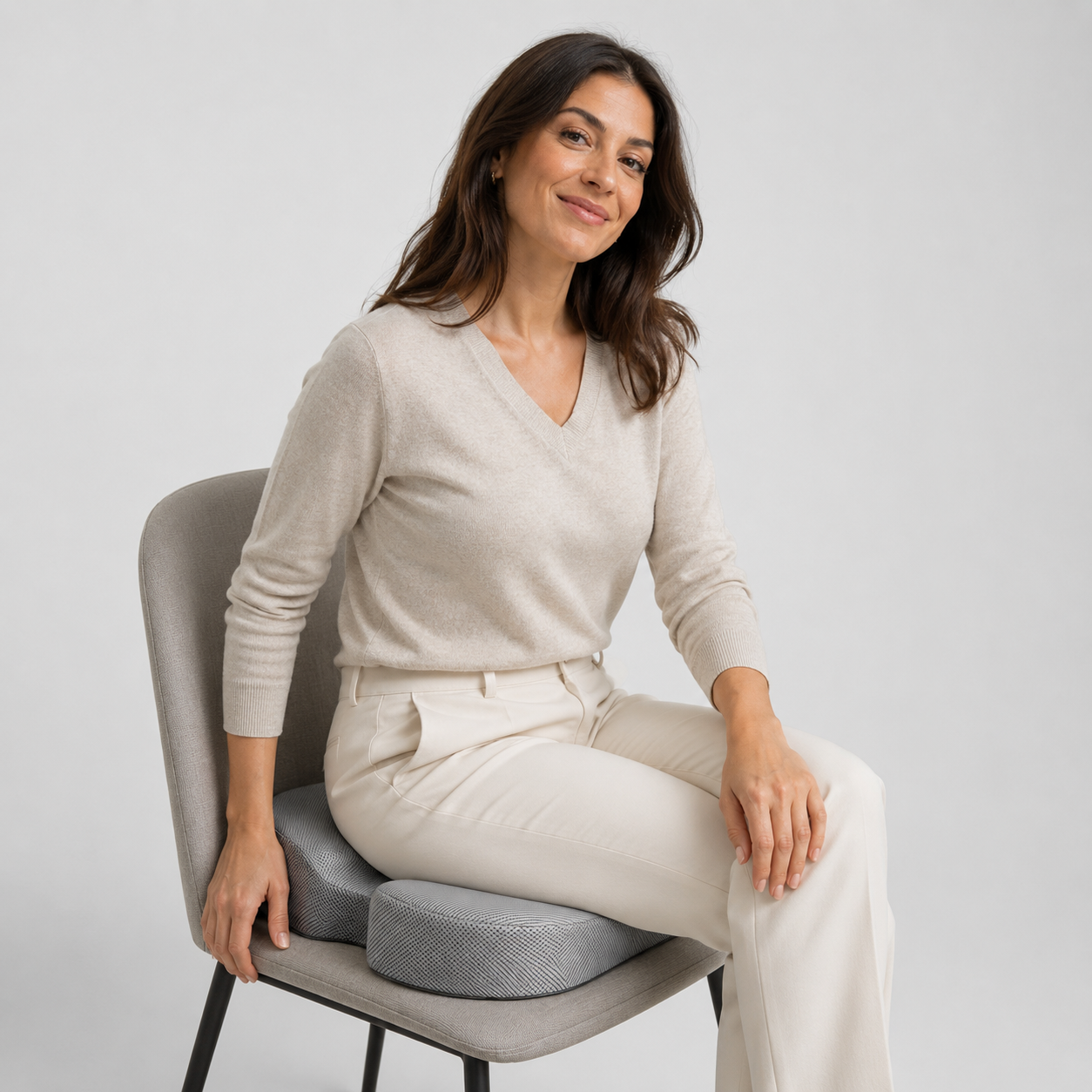 Cuscino Ortopedico Ergonomico in Memory Foam per Sedia Ufficio e Auto - Sollievo Dolore Schiena/Anca - - alla alle cushion dolori ortho comfort seat | riduce i dolori alle anche e alla schiena - € ortho pillow Pillow riduce riduce dolori schiena - Concept Palermo