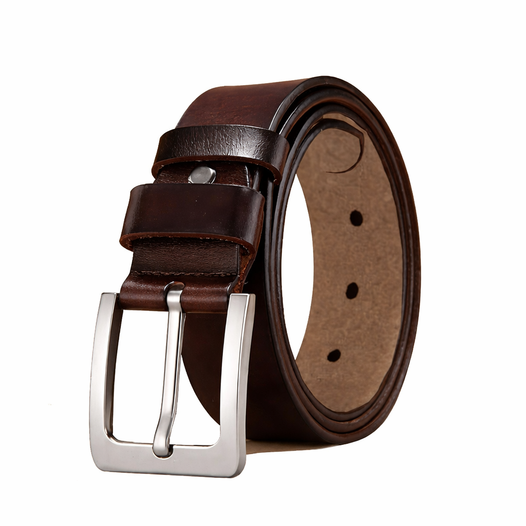 Cinturino in vera pelle di vacchetta marrone: robusto e durevole per uomini e donne - - Bestseller-tag cross-from-marche-lino-15830621552989 cuir New-google sangle sangle cuir - Concept Palermo