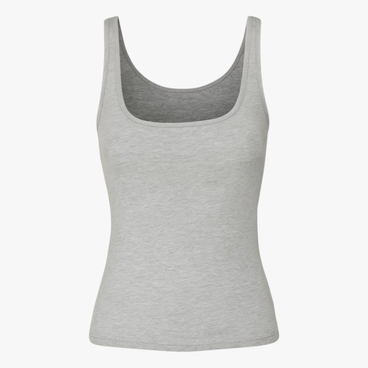 Canotta Modellante con Dettagli sulle Spalle Pelle - Grigio chiaro - canotta canotta modellante dettagli lina | canotta modellante con dettagli sulle spalle - €25 modellante pelle spalle sulle - Concept Palermo