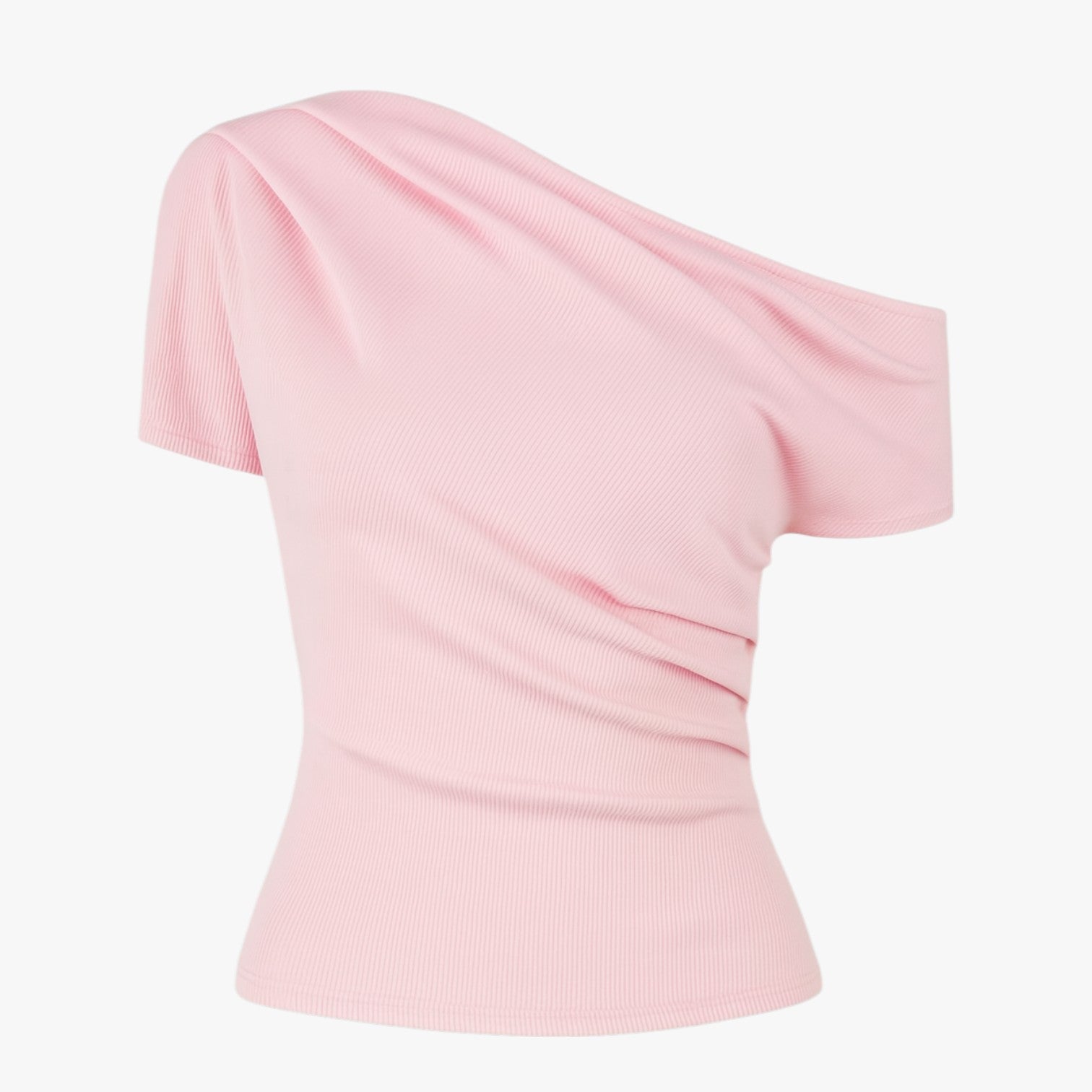 Top estivo slim-fit a maniche corte senza spalline - 11204-80-lyserød - corte estivo estivo slim maniche sienna | top estivo slim-fit a maniche corte senza spalline - €25 slim spalline - Concept Palermo