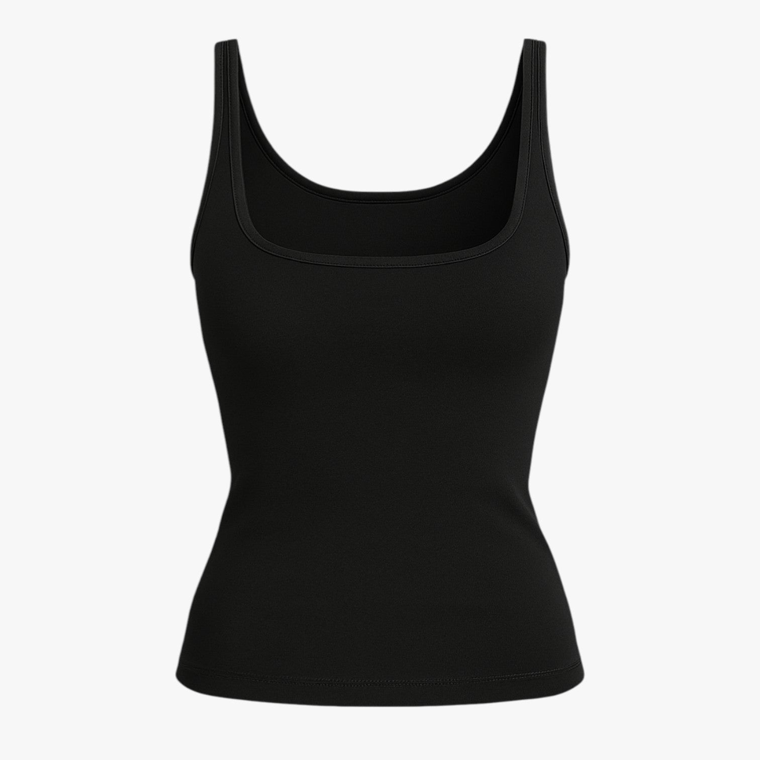 Canotta Modellante con Dettagli sulle Spalle Pelle - Nero - canotta canotta modellante dettagli lina | canotta modellante con dettagli sulle spalle - €25 modellante pelle spalle sulle - Concept Palermo