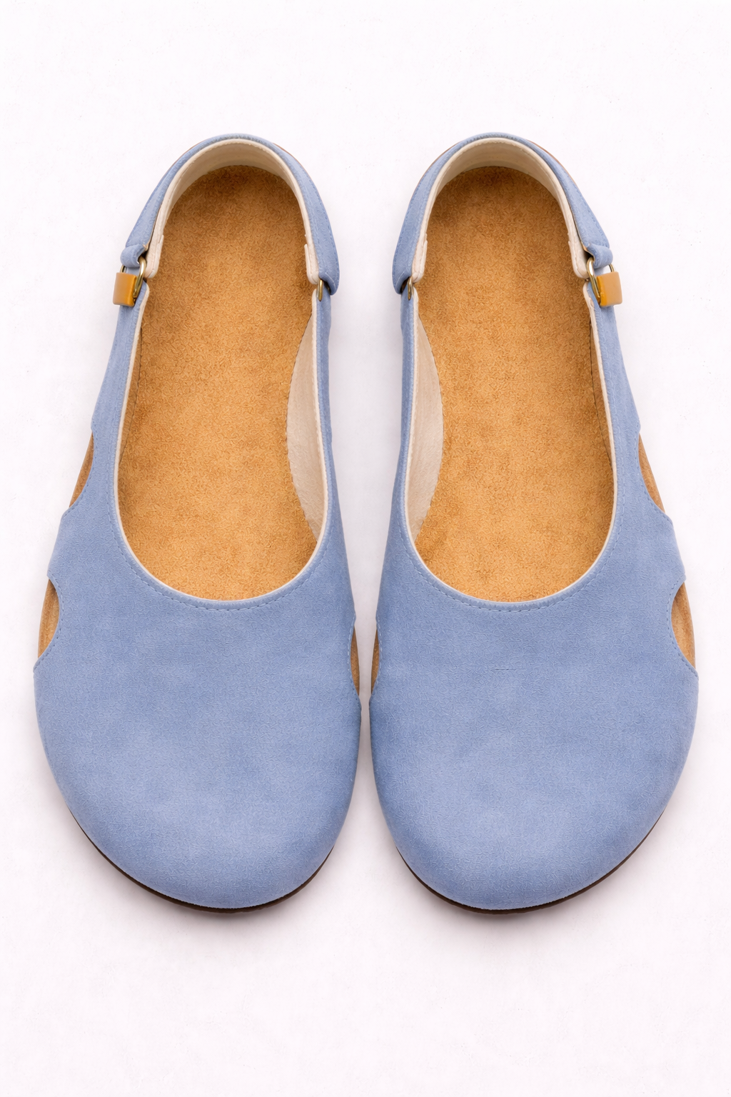 Slingback Nere Donna in Vera Pelle, Tacco 5cm, Punta Tonda: Eleganti & Comode - - donna Frauen Sandalen piatta punta sandals sandlas scarpa scarpa donna slingback tonda women - Concept Palermo