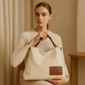 Borsa a tracolla in tela - Design semplice, versatilità quotidiana Donna