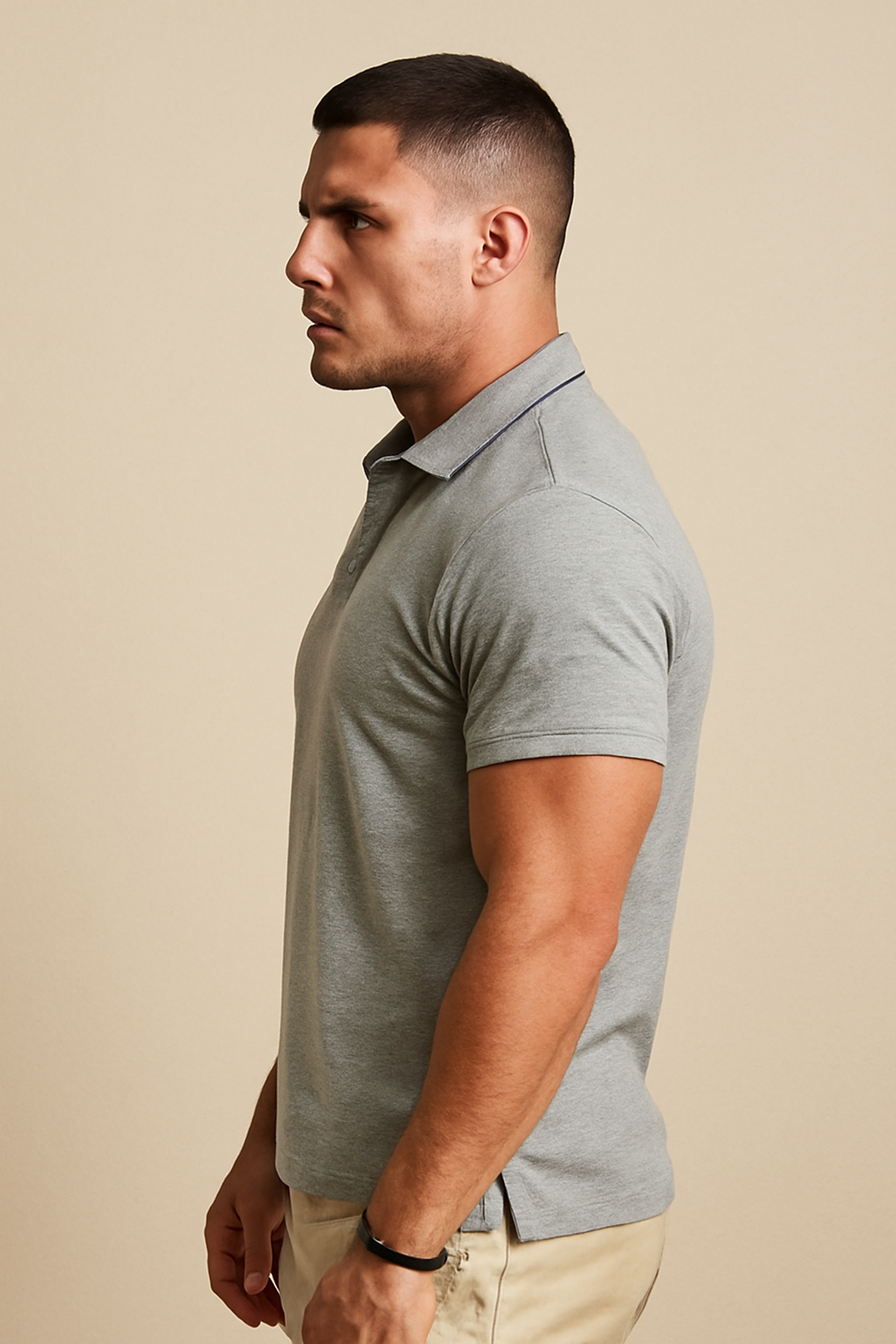 Polo Uomo in Cotone Piqué Tinta Unita Elegante - Vari Colori e Taglie - - cotone men's polo men's polo shirt men's top clothes piqué polo polo uomo tinta unita uomo - Concept Palermo
