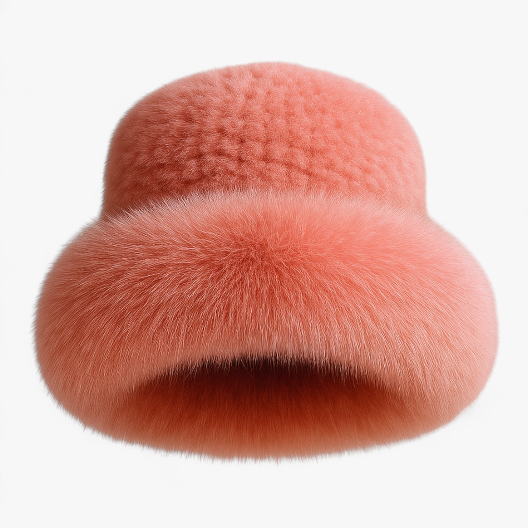 Cappello Donna Invernale in Pelliccia - Rosa - accessorio elegante berretto di lusso cappelli invernali da donna cappello cappello caldo cappello da donna cappello di pelliccia cappello di visone cappello di volpe cappello donna cappello fatto a mano cappello invernale donna invernale moda inverno pelliccia - Concept Palermo