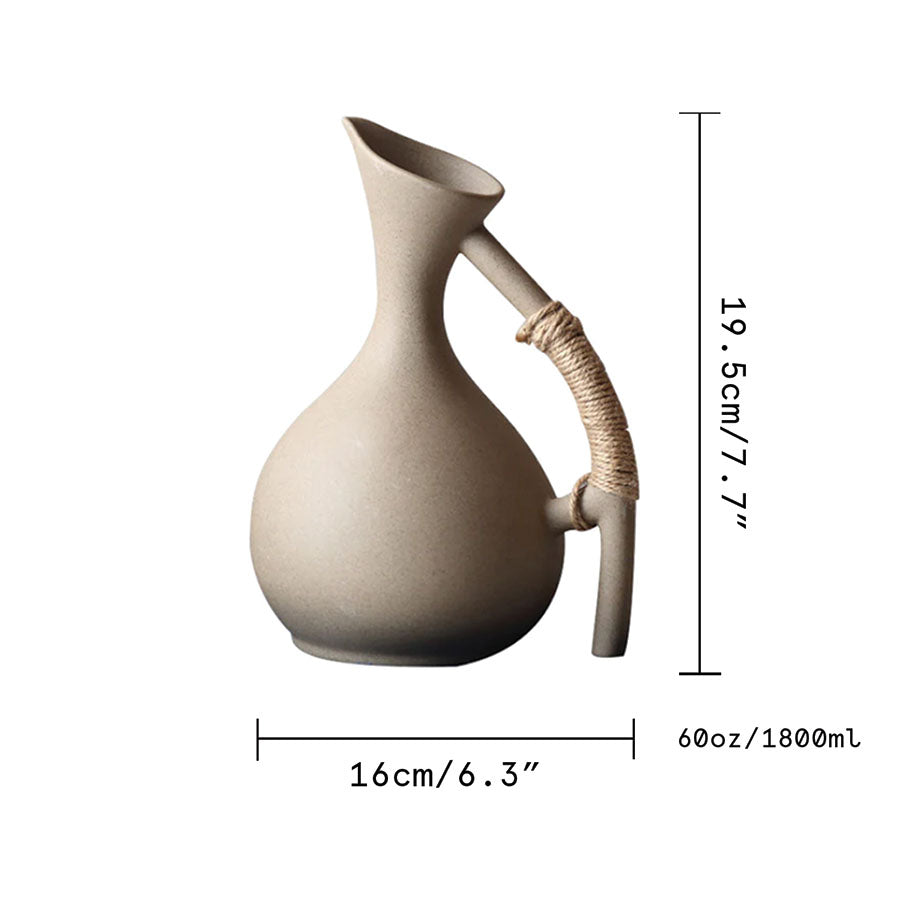 Kanne in Ceramica Fatti a Mano Collezione di Bevande Biologiche con Stile Uomo - - bevande biologiche ceramica Ceramics collezione fatti home & garden kanne kanne ceramica Kitchen - Concept Palermo