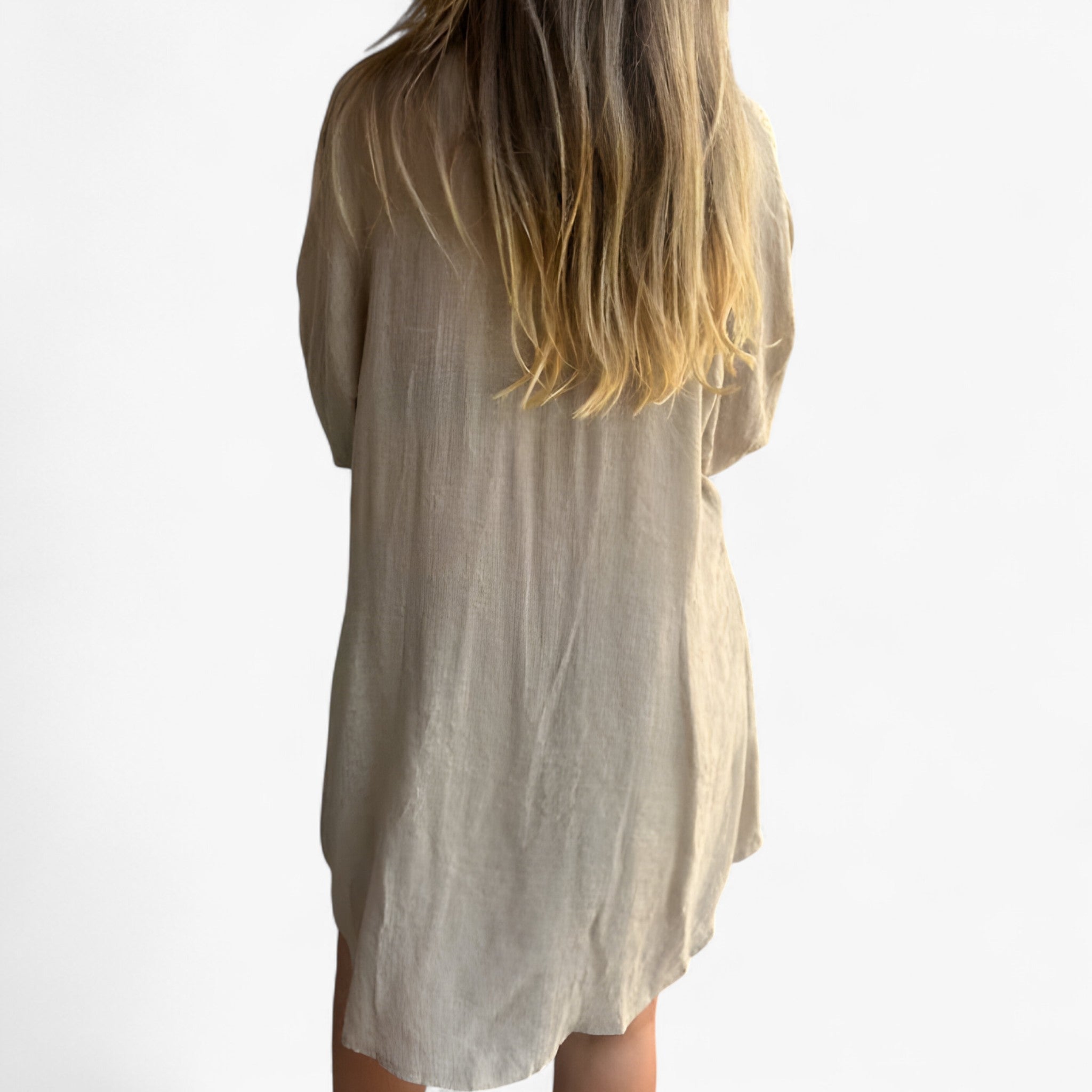 Completo Donna Estivo in Cotone e Lino, Elegante 2 Pezzi Casual - - abbigliamento estivo completo completo da donna completo donna completo elegante cotone donna lino look rilassato maglietta a maniche lunghe outfit casual outfit sets pantaloni corti set in cotone e lino stile versatile vestibilità comoda - Concept Palermo