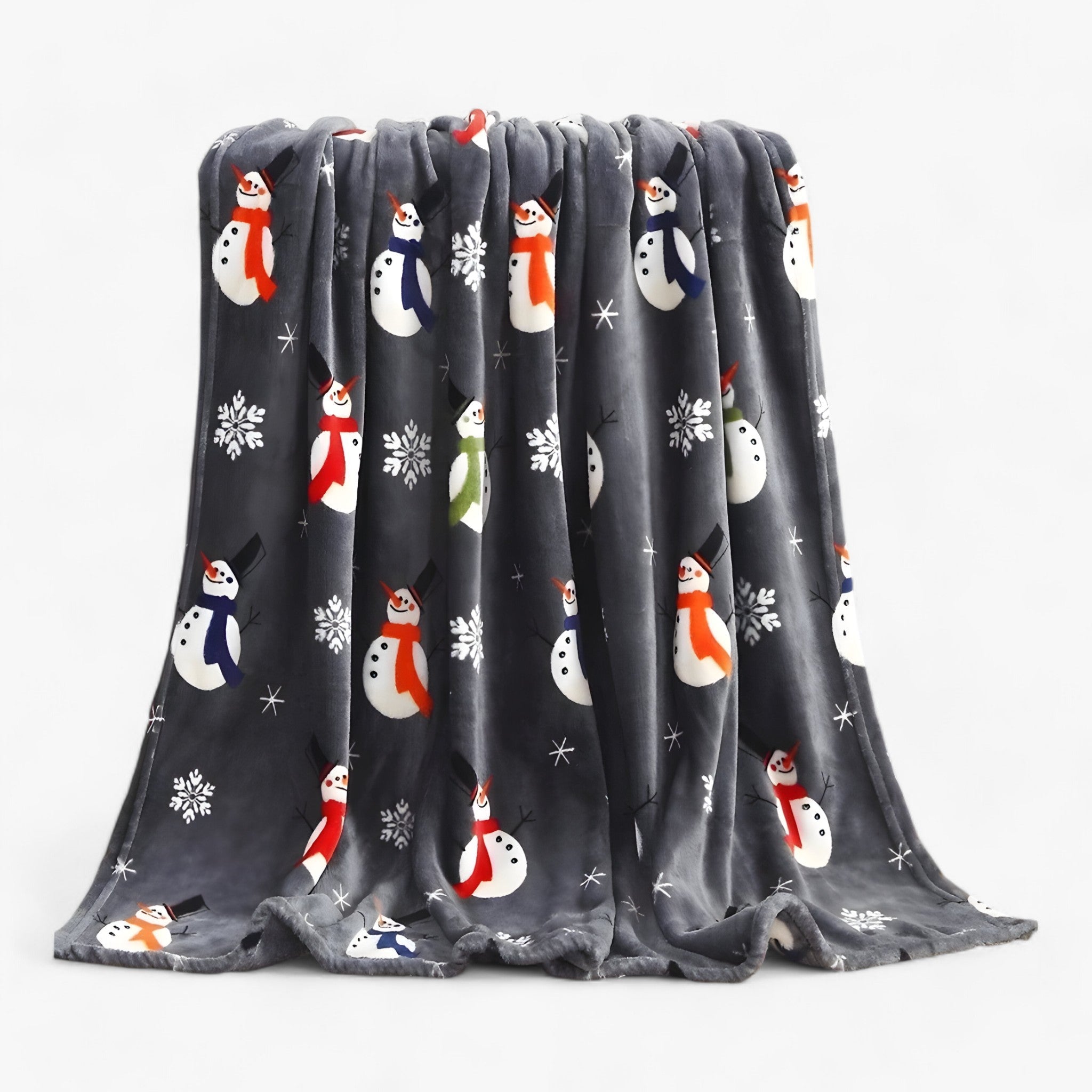 Coperta Natalizia in Pile - - accessori per la casa accessorio festivo atmosfera accogliente biancheria da letto coperta coperta natalizia decorazione invernale design elegante morbidezza natalizia pile pile di alta qualità plaid regalo di Natale - Concept Palermo